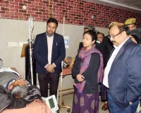 मुरादनगर सड़क हादसा : जिला अस्पताल तत्काल पहुंचे डीएम-एसपी