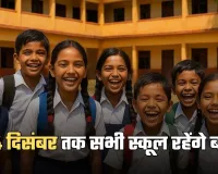 School Closed: 14 दिसंबर तक सभी स्कूल रहेंगे बंद, जानें क्या है वजह 