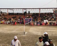 स्वर्गीय ओमप्रकाश सिंह स्मारक वॉलीबॉल प्रतियोगिता का भाजपा जिला अध्यक्ष ने किया भव्य शुभारंभ