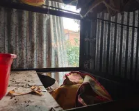 चोरों के हौसले बुलंद, दुकान की टिन खोलकर चुरा गए नगदी व किराना का सामान