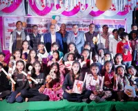 ऊच्च प्राथमिक विद्यालय में मनाया गया वार्षिकोत्सव ,आयोजित हुए खेलकूद