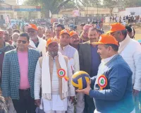 सोनभद्र प्रभारी मंत्री रविन्द्र जायसवाल ने किया विधायक खेल महाकुंभ का भव्य शुभारंभ ,बोले- खेलोगे कूदोगे तो भी बनोगे नवाब