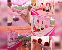 चेरवाडीह में गरीबों को बांटे गये कंबल, पाकर होकर हुए लोग प्रफुल्लित