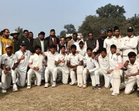 क्रिकेट टूर्नामेंट के आठवें दिन मैनपुरी हॉस्टल ने झांसी 85 को  रनों से हराया