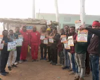 नौडीहा  में शीतलहर व सर्पदंश से बचाव हेतु चलाया गया जागरूकता अभियान