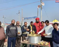 सरस्वती सामाजिक सेवा संस्थान ने भंडारे का आयोजन किया 