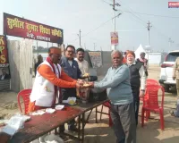 सुशील तिवारी शिक्षा समिति के तत्वावधान में भंडारे का आयोजन 