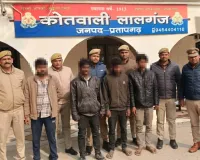 जानवर चोरी की दो घटनाओं में 04 शातिर अभियुक्त गिरफ्तार व 04 जानवर बरामद