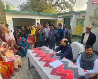 बीएलओ द्वारा मतदान केंद्रों पर पढ़कर सुनाई गई आलेख्य मतदाता सूची