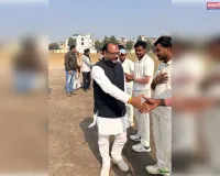 इंदिरा कप क्रिकेट के सातवें दिन  सौरव यादव मैन ऑफ द मैच रहे