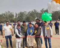 मास्टर ब्लास्टर T-20 कप का आगाज लखनऊ की अल्फाबेट टीम ने सिंगरौली को बड़े अंतर से हराया