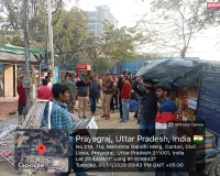 प्रयागराज : नजूल भूमि पर अवैध कब्जे का पर्दाफाश।