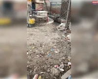 नाले को प्राइवेट ठेकेदार ने मिट्टी डालकर पटवाया,नगर निगम के अधिकारी बेखबर