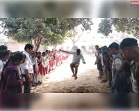 रानी सूर्य किशोरी देवी इंटरमीडिएट में उडैयाडीह में तीन दिवसीय खेल प्रतियोगिता का आयोजन