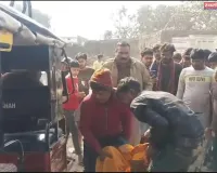 ट्रैक्टर-ट्रॉली की चपेट में आने से बाइक सवार महिला की हुई मौत, पुलिस ने ट्रैक्टर-ट्रॉली को लिया कब्जे में