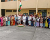 एनटीपीसी परिसर में हर्षोल्लास के साथ मनाया गया  77 वां गणतंत्र दिवस