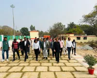 जिला खनिज निधि न्यास के सामूहिक सामाजिक दायित्व योजना अंतर्गत सड़क निर्माण