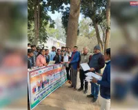 मेरा युवा भारत द्वारा गणतन्त्र दिवस पर मतदाता जागरूकता रैली का आयोजन