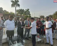 ज्यूडिशियल इम्प्लाइज क्रिकेट प्रतियोगिता में जनपद न्यायाधीश ने की कमेन्ट्री