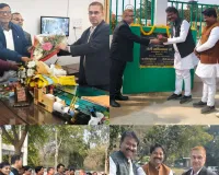 सोनभद्र में नव वर्ष पर कलेक्ट्रेट को मिली सोन सुषमा पार्क की सौगात विधायक और जिलाधिकारी ने किया उद्घाटन