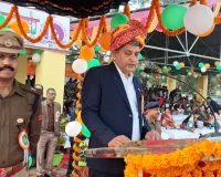 अनपरा परियोजना में धूमधाम से मनाया गया 77वां गणतंत्रदिवस समारोह।