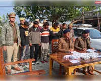 हैदराबाद थाना क्षेत्र मे हुई 2.50 लाख की लूट का सफल अनावरण