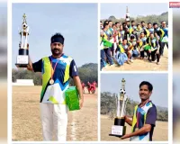 ओबरा तापीय परियोजना ने जीता जोनल फुटबॉल का खिताब रोमांचक मुकाबले में अनपरा को दी मात