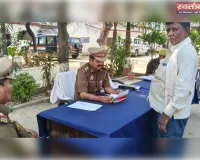 थाना अध्यक्ष विवेक वर्मा के नेतृत्व में थाना दिवस संपन्न