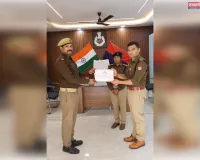 सोनभद्र पुलिस का मानवीय चेहरा दो पुलिसकर्मी कॉप ऑफ द मंथ से सम्मानित