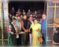 सुसज्जित रोशनी के बीच श्रीभूमि जिले के दुल्लभछड़ा में राहुल मेले का शुभ उद्घाटन