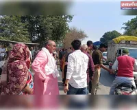 अनियंत्रित मोटरसाइकिल सवार नाले में गिरा, दर्दनाक मौत