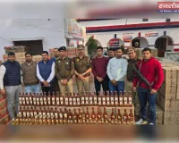 पंजाब से ट्रक द्वारा बिहार ले जाई जा रही 753 पेटी शराब सहित युवक गिरफ्तार