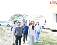 जिलाधिकारी ने बाउंड्रीवॉल निमार्ण कराए जाने के लिए दिए निर्देश