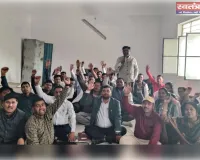 समस्याओं के निदान के लिये  लेखपालों ने शोहरतगढ़ में बैठक कर  बुलंद किया आवाज