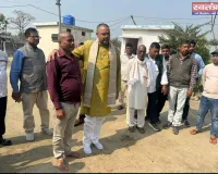 पीड़ित परिवार से मिले विधायक विनय वर्मा