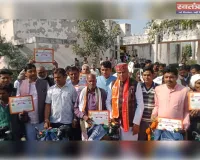 सिद्धार्थनगर में 286 किसानों को मिले डीजल पंप सेट : मुख्यमंत्री लघु सिंचाई  योजना के तहत हुआ वितरण