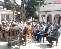 महाशिवरात्रि व रमजान को लेकर थाना परिसर बाजार शुक्ल में पीस कमेटी की बैठक हुई संपन्न