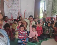 धवाई ग्राम पंचायत में आंगनबाड़ी कार्यकत्री की सराहनीय पहल