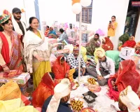 मुख्यमंत्री सामूहिक विवाह योजना में 122 जोड़े बने हमसफर