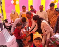 सदर विधायक भूपेश चौबे ने दिव्यांगजनों को बांटे सहायक उपकरण ,15 लोगों ने किया रक्तदान