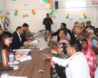 तहसील दिवस में कुल 50 शिकायते प्राप्त हुई जिसमे से 4 शिकायतों का मौके पर ही निस्तारण किया गया