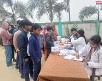 जनजाति गांव में हजारों लोगो को मिला स्वास्थ सेवा