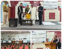 सीआईएसएफ  इकाई द्वारा  किया गया आर्ट ऑफ लिविंग कोर्स का शुभारंभ