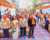 तिलक नगर के गणेश नगर एवं महावीर नगर में विशाल हिंदू सम्मेलन का आयोजन