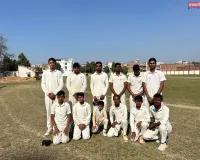 आदर्श दुबे की घातक गेंदबाजी से मैत्रीपूर्ण क्रिकेट मैच में स्टेडियम रेड को स्टेडियम ब्लू ने 6 विकेट से दी शिकस्त