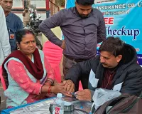 टाटा ए.आई.ए. लाइफ रेणुकूट ब्रांच की 25वीं वर्षगांठ ,फ्री हेल्थ चेकअप कैंप में उमड़ी सैकड़ों की भीड़