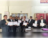 अधिवक्ता सुरक्षा अधिनियम को लेकर आवाज हुई बुलन्द, किया प्रदर्शन