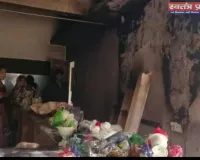 उद्घाटन के दिन ही लाखों का सामान जलकर राख