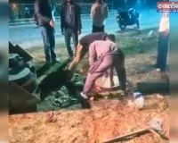 दिल्ली के रोहिणी में खुले नाले में गिरने से युवक की दर्दनाक मौत