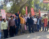 केंद्र सरकार कर्मचारी मजदूर और श्रमिकों के अधिकारों पर कर रही चोट - हेमंत ओझा